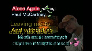 Paul McCartney  - Alone Again (Naturally) Lyrics