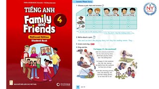 [NYSCHOOL] Page 78 & 79 - Tiếng Anh Lớp 4 - Family and Friends 4 National - UNIT 10