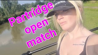 come with me to an open fishing match at Partridge!!!