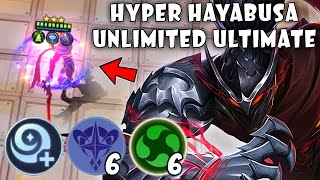 HAYABUSA ASTRO ELEMENTALIST RUNE POWER OVERLOAD !! NON-STOP ULTIMATE !! MAGIC CHESS MOBILE LEGENDS