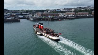 PS Waverley entering Milford Haven June 2024