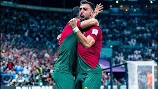 Bruno Fernandes all touches and goals vs Uruguay || Portugal vs Uruguay (2-0) #qatar2022