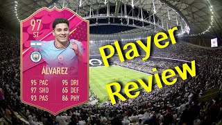 5⭐️/5⭐️ 97 FUTTIES Julián Álvarez Player Review!!!!!