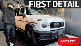 【G63 特別仕様車】細部まできれいにしてマット専用コーティング施工｜MercedesAMG｜DETAILING｜GTECHNIQ｜