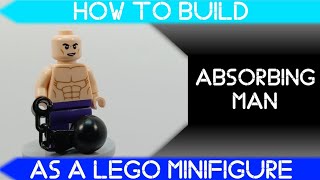 How to Build Absorbing Man as a LEGO Minifigure