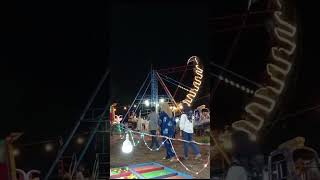 liburan naik kora - kora di pasar malam wisata seru banget bisa muntah @4anakrambow #shorts