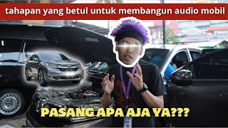 Honda CRV turbo upgread audio dialy konsep,dsp 2.8 Pandora plus subwoofer under seat 8.2 a