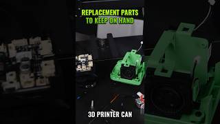 3D Printer Replacement Parts You Should ALWAYS Keep On Hand