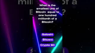 Crypto quizzes about bitcoin #crypto #bitcoin #bitcoincryptocurrency #quiz #satoshi #bitcent