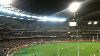 Richmond Song after Essendon Game"Yellow and Black"!!!!