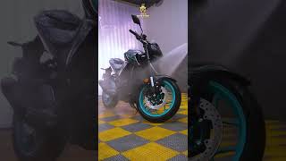 Transforming the Yamaha MT into a gleaming masterpiece!