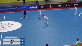 WUC FUTSAL 2018 NZL - ISR (ALMATY ARENA)