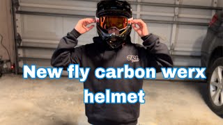 New helmet! Fly carbon werx