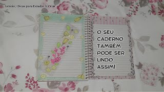 Seu caderno feio nunca mais