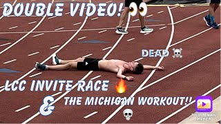 DOUBLE VIDEO - LCC Invite + INSANE Michigan Workout! - GarrettRuns