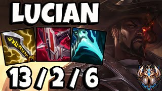 Lucian ADC vs Ezreal - NA Challenger Patch 11.18 ✅