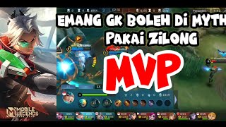 CARA PUSHRANK MYTHIC PAKAI ZILONG#mlbb