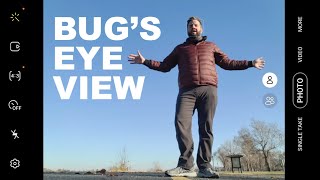 Using Bug's Eye View to Take Better Photos