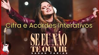 Se eu não te ouvir Sarah Farias Cifra e acordes