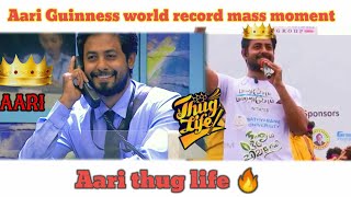 Aari Guinness world record mass moment | Aari thug life | Aari army