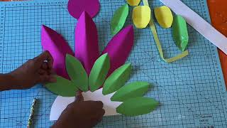 How to make PAHIYAS Festival Headdress made of Cartolina | follow for more