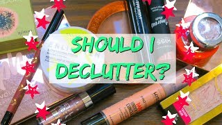 Makeup On The Chopping Block! Should I Declutter or No?