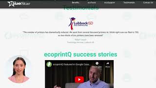 BlueStar Gateway video by ecoprintQ