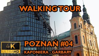 ⁴ᴷ⁶⁰ 🇵🇱 Poznan/Poland Walking Tour - #04 - Kaponiera - Garbary Street (February 2021) [4K]