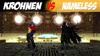 Mugen KOF Krohnen vs Nameless