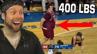 HE'S THICK! 400 POUNDS! Basketball Star Connor Williams