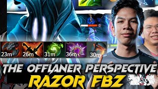 Crazy Play FBZ Razor The Offlaner - Dota 2 Pro Full Gameplay Patch 7.37D #razor #fbz