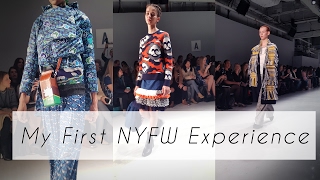 My First New York Fashion Week Experience+ Front Row Seats!