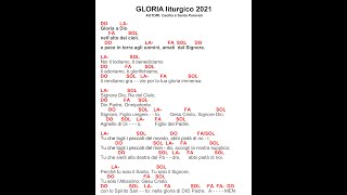 GLORIA liturgico 2021 (Nuovo testo della Liturgia)