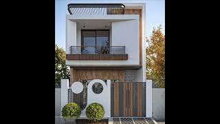 Modern 3D Front Elevation |  3D Visualizations & Architectural Wonders | Luxury Home Design | #Home