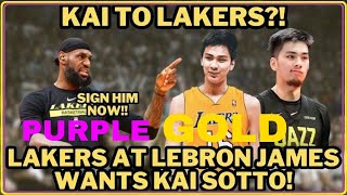 Kai Sotto Goes To The Lakers?