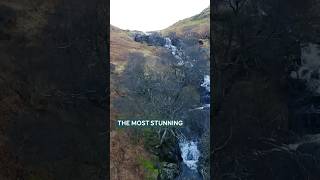 Is this the most stunning waterfall at the Elan Valley? 💦 #drone #dronephotography #dronevideo