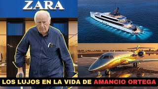 los LUJOS y FORTUNA en la VIDA de AMANCIO ORTEGA, el hombre MÁS RICO de España, dueño de Zara