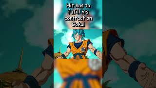 HIT HAS A CONTRACT TO KILL GOKU IN DRAGONBALL SPARKING ZERO! #shorts #dragonball