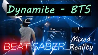 Dynamite - BTS | Beat Saber Mixed Reality | Expert+ Difficulty