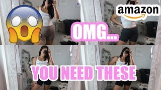 THE BEST AMAZON WORKOUT SHORTS FOR CHEAP...I'm obsessed!