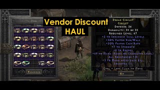 Vendor discount HAUL -  GG Circlets - D2R Showcase