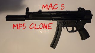 MAC 5 Military Armament Corporation mp5 clone (suppressed!)