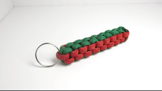 How to make a (Crown Sinnet) Paracord Keychain Lanyard/Square/Thing :P