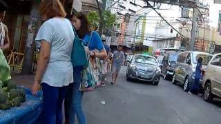 Walking Along Ongpin Street Binondo Manila