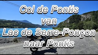 Col de Pontis van Lac de Serre-Ponçon naar Pontis Honda CRF 1000 ATAS