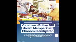 Cara BRI Perkuat Ekonomi Kerakyatan #BRIuntukRakyat #BriliandanCemerlang #qrislink