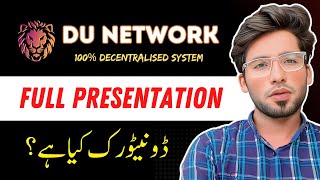 What is Du Token | Du Network Presentation | Du Token Full Details | Tech with Zohaib hassan