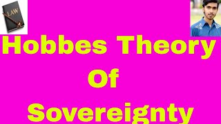 Hobbes theory of sovereignty in Urdu and Hindi