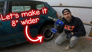 DIY Budget Eg Civic Hatchback WIDEBODY Video 1