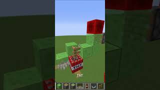 Jak zbudować bombowiec w minecraft #minecraft #tnt #shorts